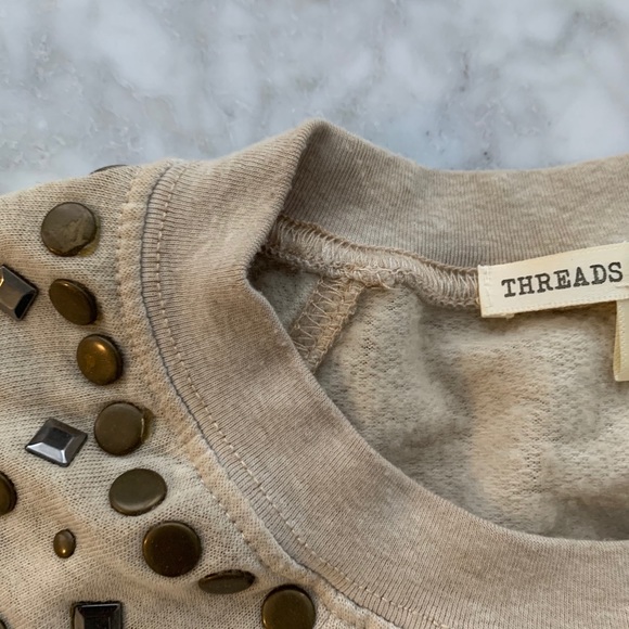 Super soft Studded sweatshirt - Picture 5 of 5